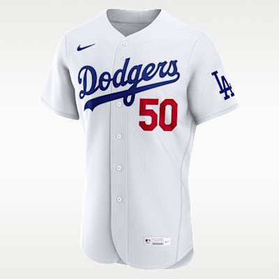 【現地公式店購入】 Nike Dodgers BETTSユニフォーム Lサイズ Mookie Betts Los Angeles Dodgers Men's Nike MLB Authentic Jersey